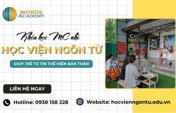 Khóa học MC nhí tại Học viện ngôn từ giúp trẻ tự tin thể hiện bản thân