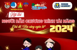 Học Viện Ngôn Từ Đồng Hành Cùng Cuộc Thi Người Dẫn Chương Trình Tài Năng huyện Củ Chi - "Tỏa Sáng Ngôn Từ" 2024