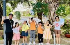 CÁC BÉ YÊU LỚP MC NHÍ LEVEL 1 K03 CỦA NHÀ WORDS ACADEMY ĐI THỰC TẾ CUỐI KHOÁ