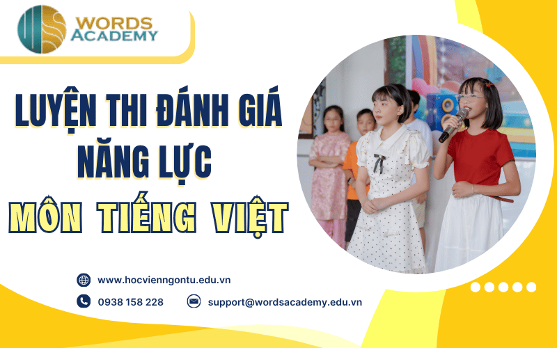 luyện thi đánh giá năng lực môn tiếng Việt