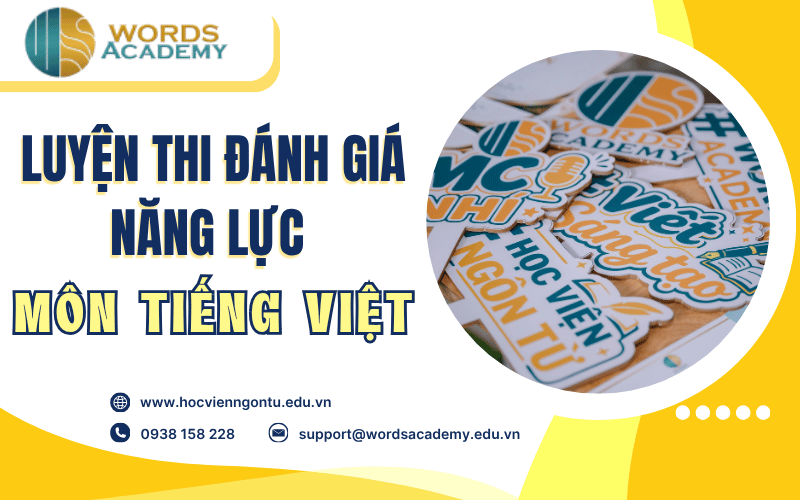 luyện thi đánh giá năng lực môn tiếng Việt