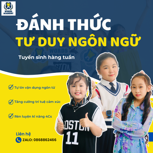 ĐÁNH THỨC TƯ DUY NGÔN NGỮ - 3 CẤP ĐỘ